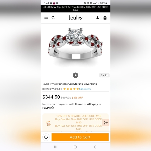 Engagement ring - Picture 7 of 7